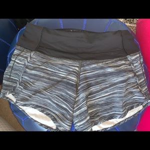 Lulu Lemon Size 2 speed shorts